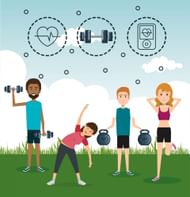 It's no surprise that exercises are considered healthy coping mechanisms. (Image via Freepik/Freepik)